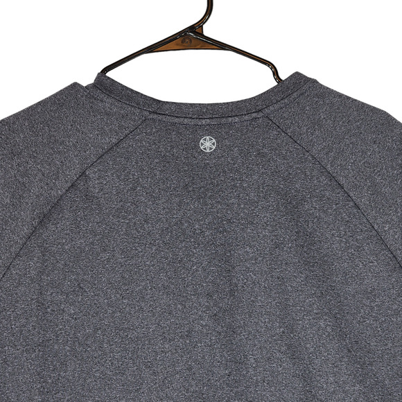 GAIAM Mens Pullover Sweatshirt sz XL Gray 1/4 Button Soft Loungewear Athleisure - Picture 6 of 11